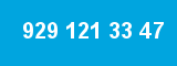 929 121 33 47 929 121 33 47